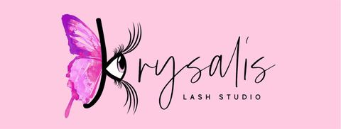 The logo for Krysalis Lash Studio