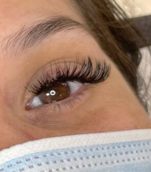 Lash Extension client from Grand Rapids, Michigan